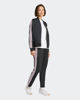 Immagine di ADIDAS - COMPLETO TUTA NERO DA DONNA CON FELPA FULL ZIP 3 STRISCE - KQ7578