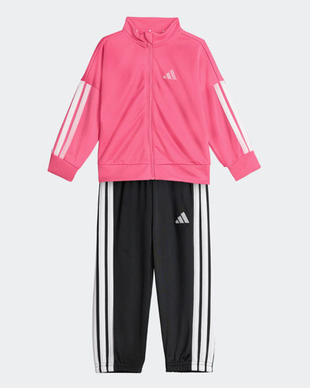 Immagine di ADIDAS - COMPLETO TUTA ROSA IN ACETATO PER BIMBA ESSENTIAL CLIMACOOL -  KB9573