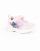 Immagine di STITCH - Sneakers bianca e rosa da bambina con strappo e luci, numerata 25/31