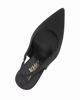 Immagine di MISS GLOBO - Décolleté slingback nera in lycra, tacco 9CM