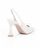 Immagine di MISS GLOBO - Décolleté slingback avorio, tacco 9CM