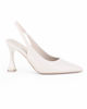 Immagine di MISS GLOBO - Décolleté slingback avorio, tacco 9CM