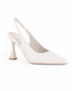 Immagine di MISS GLOBO - Décolleté slingback avorio, tacco 9CM