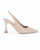 Immagine di MISS GLOBO - Décolleté slingback beige, tacco 9CM