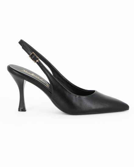 Immagine di MISS GLOBO - Décolleté slingback nera, tacco 8,5CM