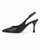 Immagine di MISS GLOBO - Décolleté slingback nera, tacco 8,5CM