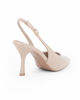 Immagine di MISS GLOBO - Décolleté slingback beige, tacco 8,5CM