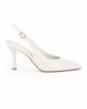 Immagine di MISS GLOBO - Décolleté slingback avorio, tacco 8,5CM