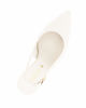 Immagine di MISS GLOBO - Décolleté slingback avorio, tacco 8,5CM