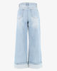 Immagine di TATOO - JEANS CHIARO DA DONNA CON RISVOLTO