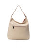 Immagine di REFRESH - Borsaa spalla beige con tasche frontali e moschettone con ciondoli, tracolla removibile