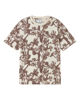 Immagine di T-SHIRT MM FLORAL AOP TEE BEIGE