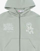 Immagine di KEITH HARING - FELPA VERDE FULL ZIP CON CAPPUCCIO DA RAGAZZA 10-14 ANNI