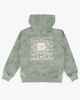 Immagine di KEITH HARING - FELPA VERDE FULL ZIP CON CAPPUCCIO DA RAGAZZO 10-14 ANNI