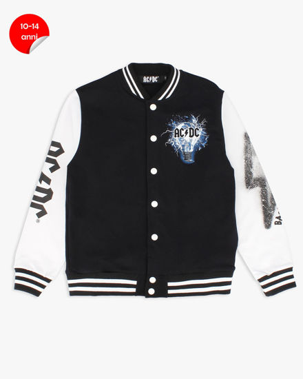 Immagine di ACDC - GIACCA COLLEGE NERA DA RAGAZZI 10-14 ANNI