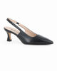 Immagine di MISS GLOBO - Décolleté slingback nera, tacco 5,5CM - MADE IN ITALY