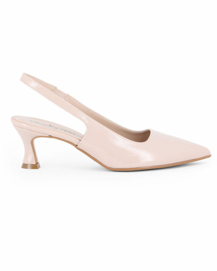 Immagine di MISS GLOBO - Décolleté slingback nude naplak, tacco 5,5CM - MADE IN ITALY