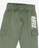 Immagine di RIFLE - PANTALONE TUTA VERDE CON TASCONI 8-16 ANNI