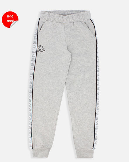 Immagine di KAPPA - PANTALONE TUTA GRIGIO DA RAGAZZO 8-16 ANNI