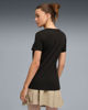 Immagine di PUMA - TSHIRT NERA DA DONNA CON LOGO METALLIZZATO 691824 - 01