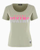 Immagine di XTREME BOXING - TSHIRT VERDE DA DONNA CON LOGO GLITTER