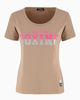 Immagine di XTREME BOXING - TSHIRT CAMEL DA DONNA CON LOGO GLITTER