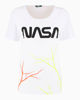 Immagine di NASA - TSHIRT BIANCA DA DONNA LOGO NASA