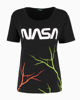 Immagine di NASA - TSHIRT NERA DA DONNA LOGO NASA