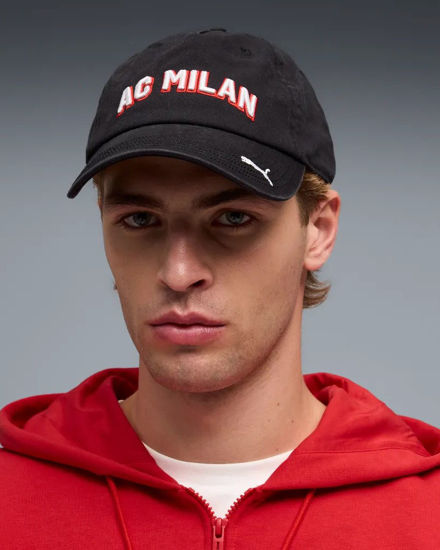 Immagine di CAPPELLO ACM MILAN CULTURE BLACK-RED