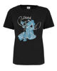 Immagine di LILO&STITCH - Tshirt nera da donna con stampa Stitch - JL052543