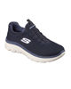 Immagine di SKECHERS - SUMMITS PLUS - SUMMER HAZE - Sneakers blu con doppi lacci elastici