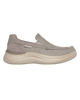 Immagine di SKECHERS - HASTING - FIELDEN - Mocassino taupe in tela con finiture in materiale tecnico