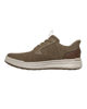 Immagine di SKECHERS - STERLING - RAMONE - Sneakers taupe con tomaia in knit mesh e lacci elasticizzati