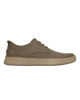 Immagine di SKECHERS - HYLAND - JUSTINO - Scarpa taupe da uomo con tomaia in tela e lacci elastici fissi