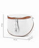 Immagine di NARDINI - Marsupio bianco da donna in VERA PELLE - MADE IN ITALY