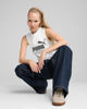 Immagine di CANOTTA ESS NO. 1 LOGO SLIM TANK WHITE