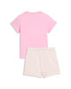 Immagine di SET SHORT+T-SH.MM MINICATS ESS FUX-PINK