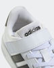 Immagine di ADIDAS - SCARPA BIANCA GRAND COURT 3.0 STRISCE NERE DA BAMBINI 28-35 - HP3531