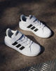 Immagine di ADIDAS - SCARPA BIANCA GRAND COURT 3.0 STRISCE NERE DA BAMBINI 28-35 - HP3531
