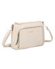 Immagine di NARDINI - Tracolla beige con due scomparti principali, tasca frontale e posteriore