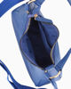 Immagine di CHESTER POLO ACADEMY - Minibag bluette in VERA PELLE con tracolla nastro loggata