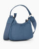 Immagine di CHESTER POLO ACADEMY - Minibag blu in VERA PELLE con tracolla nastro loggata