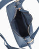 Immagine di CHESTER POLO ACADEMY - Minibag blu in VERA PELLE con tracolla nastro loggata