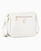 Immagine di LAURA BIAGIOTTI - Borsa sacca bianca con tasca frontale e posteriore