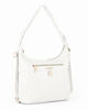 Immagine di LAURA BIAGIOTTI - Sacca/Zaino bianca con tasca frontale e posteriore