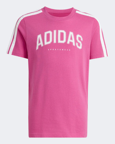 Immagine di ADIDAS - T-SHIRT ROSA CODES COLLEGGIATE GRAPHIC PER RAGAZZI - KA9764