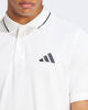 Immagine di ADIDAS - POLO BIANCA MEZZA MANICA DA UOMO CON RIGHINO SUL COLLETTO - JE9020