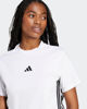 Immagine di ADIDAS - T-SHIRT BIANCA DA DONNA ESSENTIAL IN COTONE -  JD0844