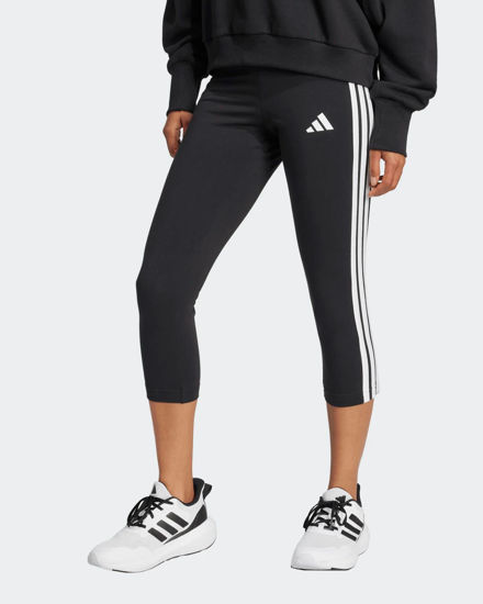 Immagine di ADIDAS - LEGGINGS NERO 3/4 DA DONNA ESSENTIAL 3 STRISCE - JV6753