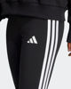 Immagine di ADIDAS - LEGGINGS NERO 3/4 DA DONNA ESSENTIAL 3 STRISCE - JV6753